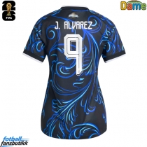 Argentina Julian Alvarez #9 Bortedrakt Dame EM 2024 Kortermet